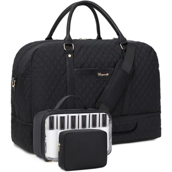 Weekender Bag for Women Men Large Overnight Bag Travel Duffel Bag Men